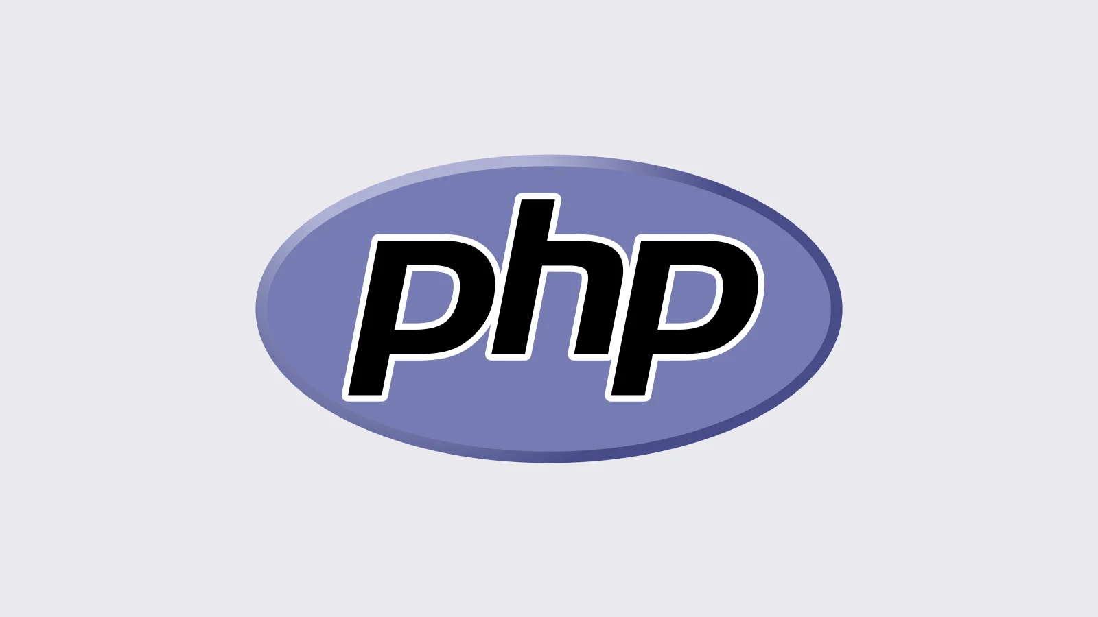 The official PHP logo on a neutral background, identifying the software discussed in the security advisories.